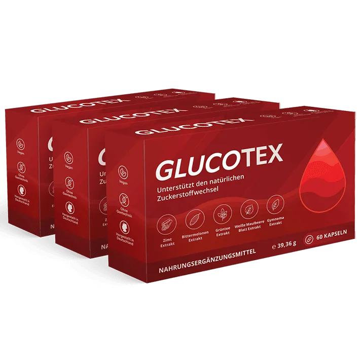 Glucotex gélules – formule naturelle pour glycémie, métabolisme et énergie